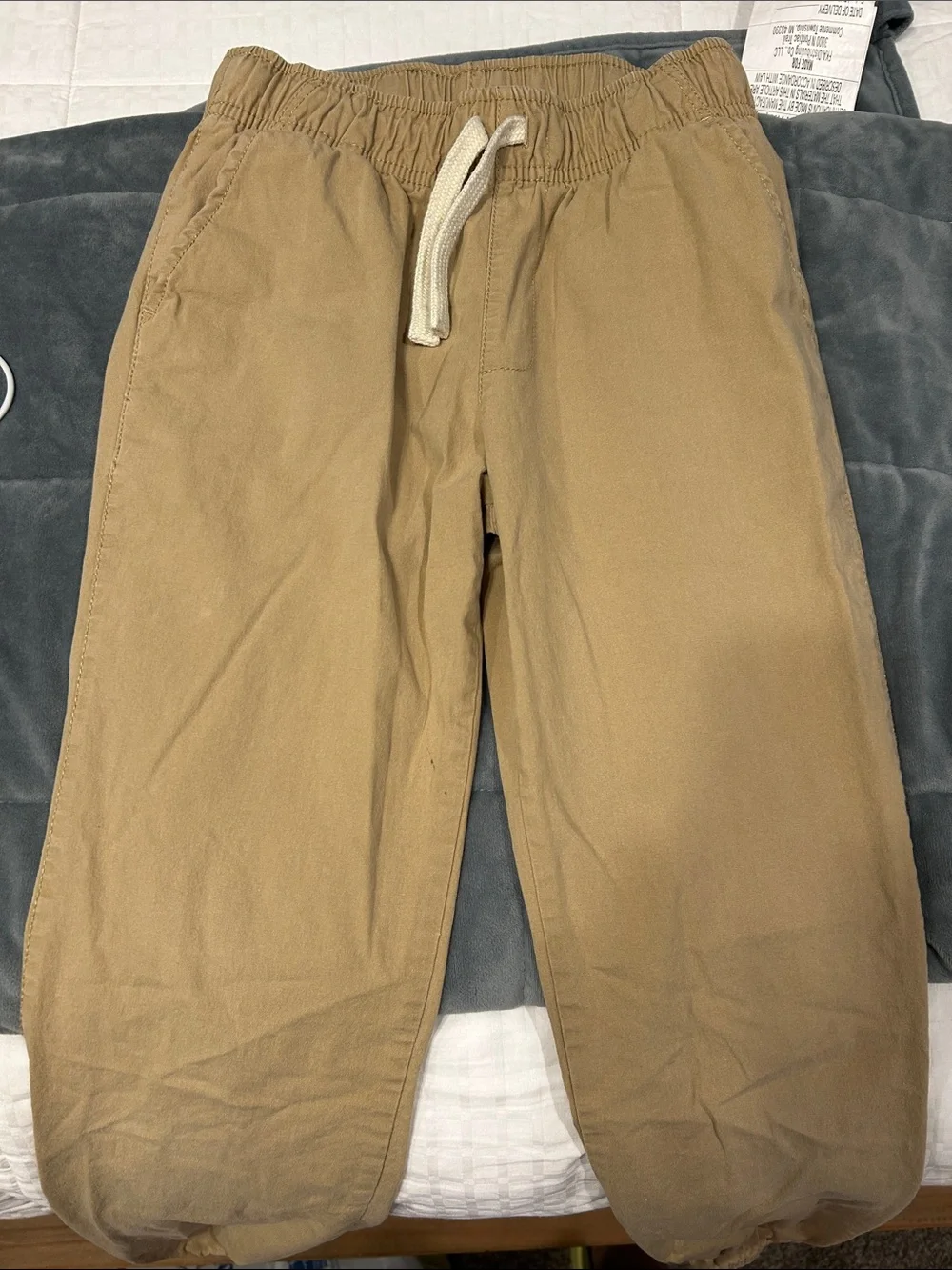 The Children's Place Khaki Drawstring Joggers